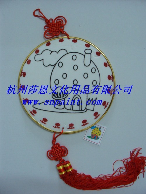 供应中国结金粉画
